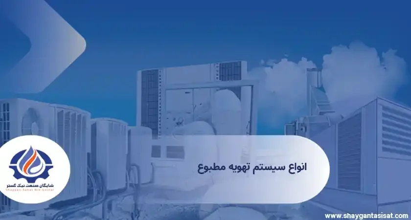 انواع-سیستم-تهویه-مطبوع